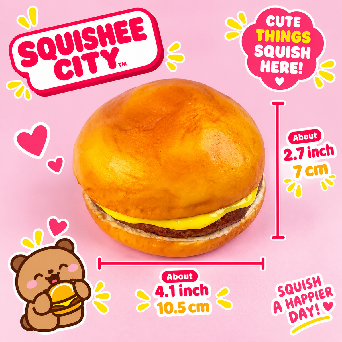 Burger & Hot Dog Squishy