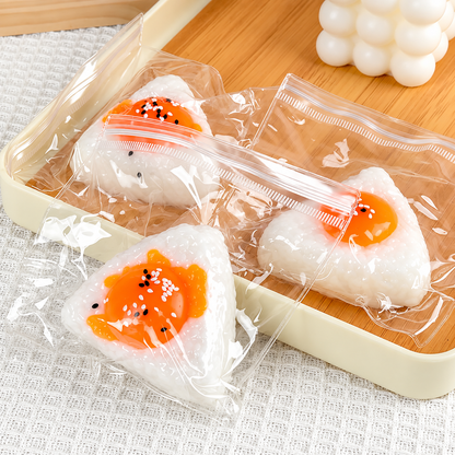 Egg Yolk Rice Slice