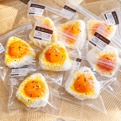 Egg Yolk Rice Slice