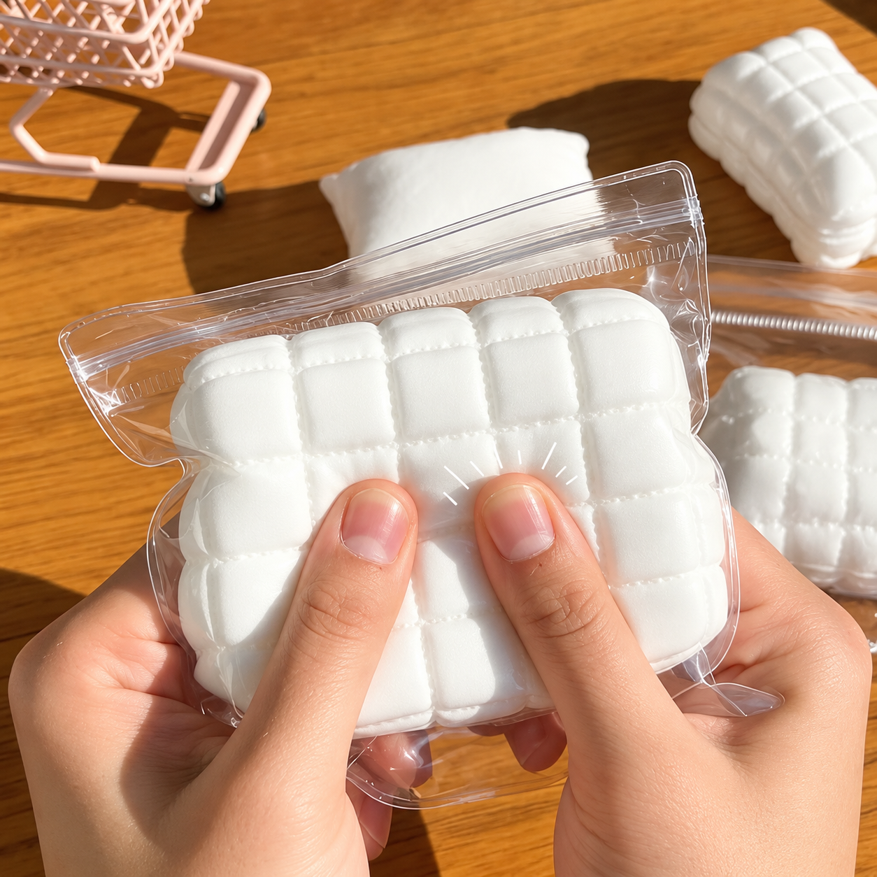 Milk White Pillow