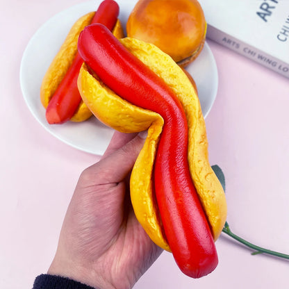 Burger & Hot Dog Squishy from Squishee City