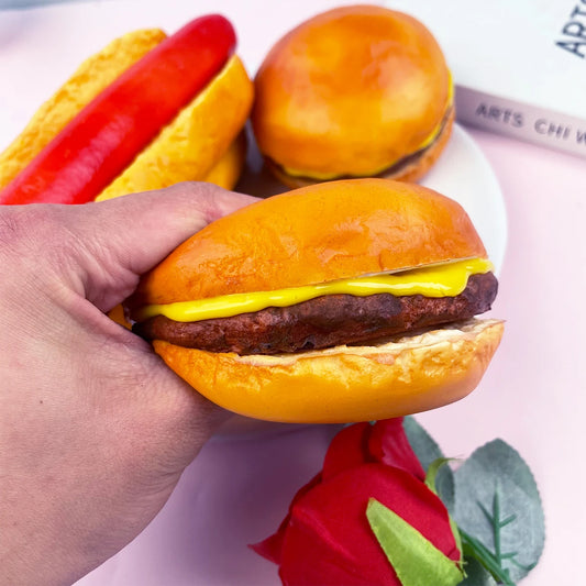 Burger & Hot Dog Squishy from Squishee City