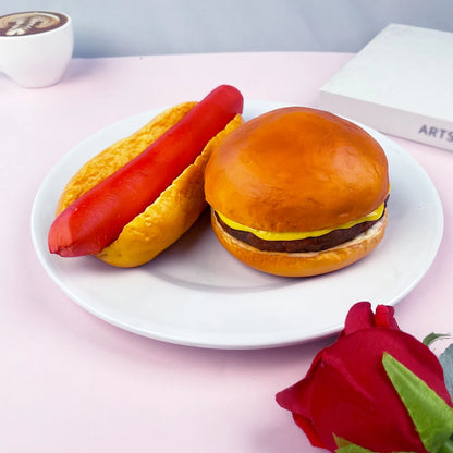Burger & Hot Dog Squishy from Squishee City