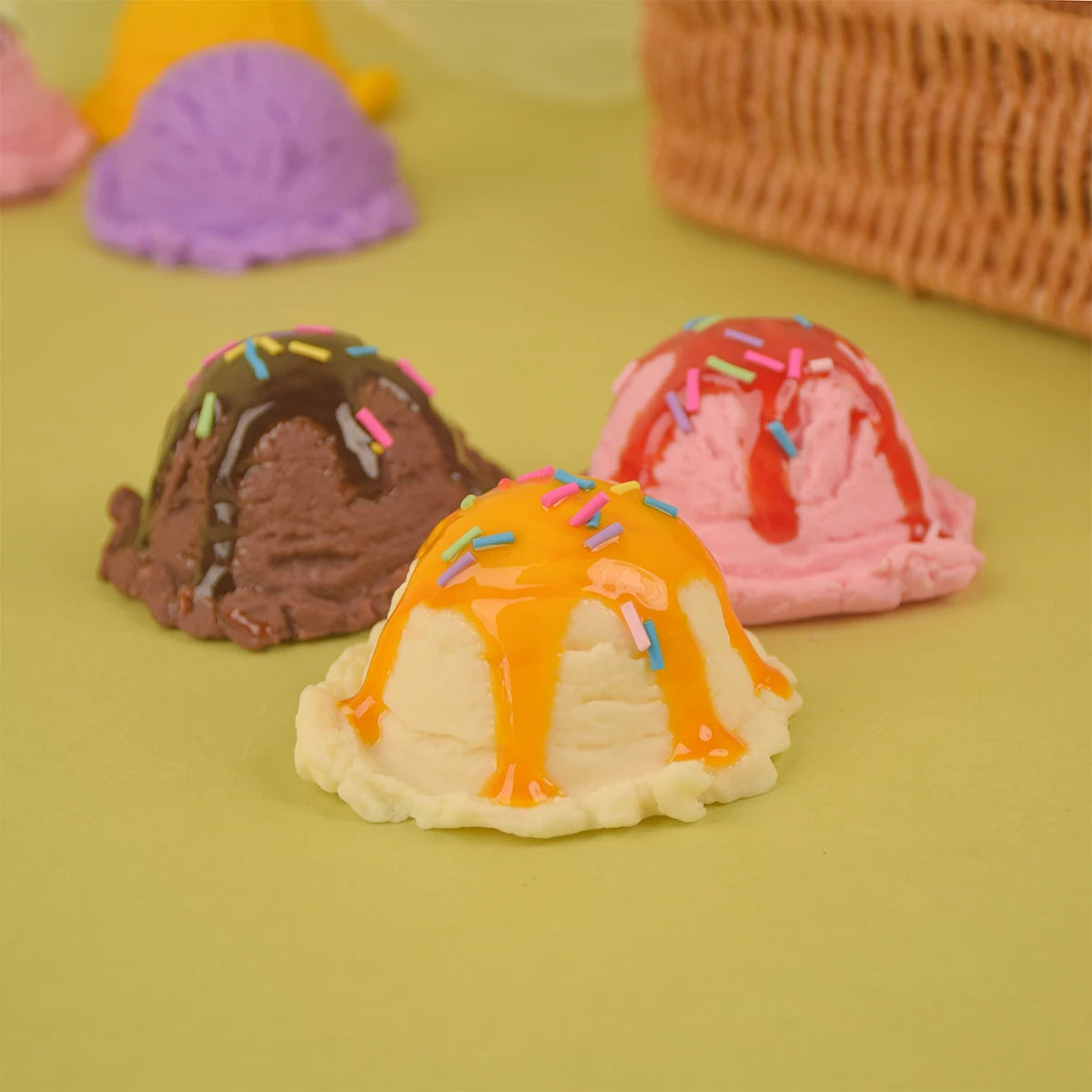 Gelato Scoop Display Set from Squishee City