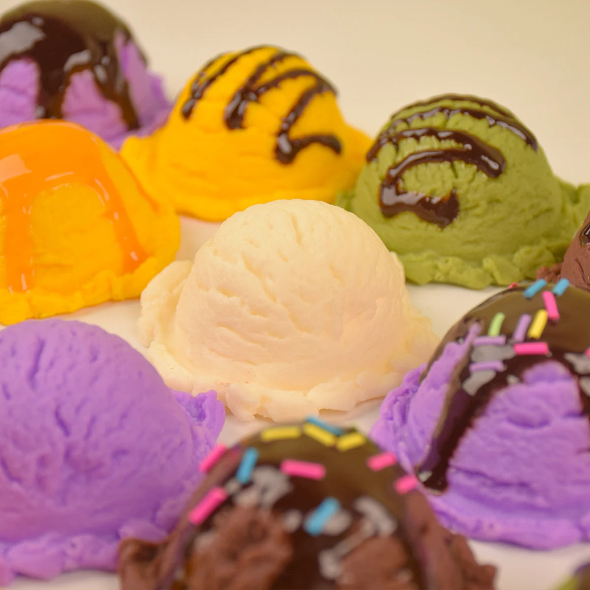 Gelato Scoop Display Set from Squishee City