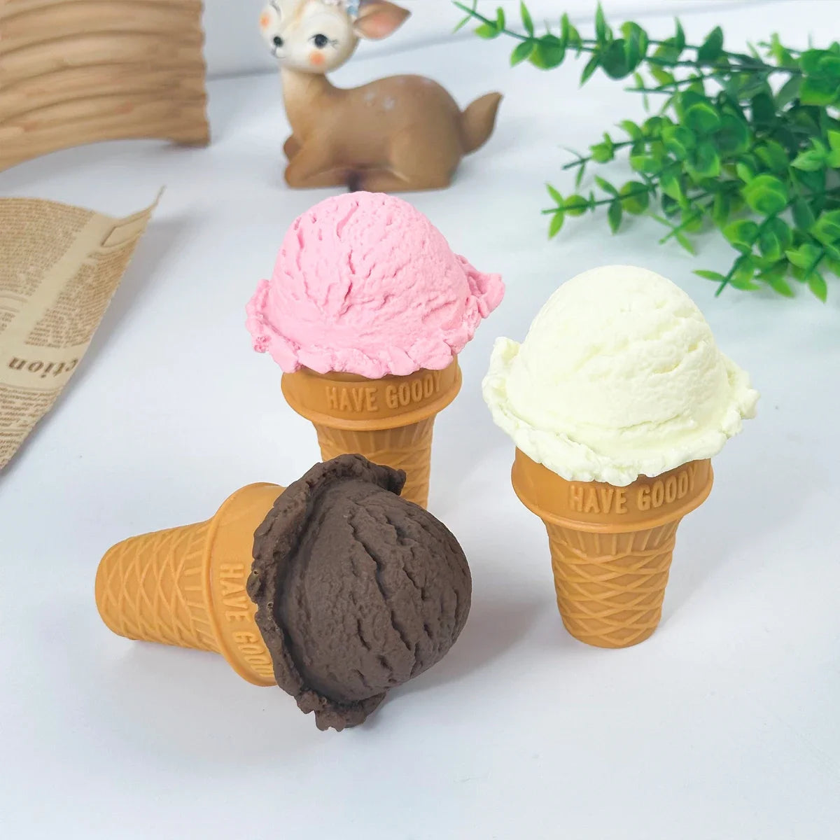 Gelato Scoop Display Set from Squishee City